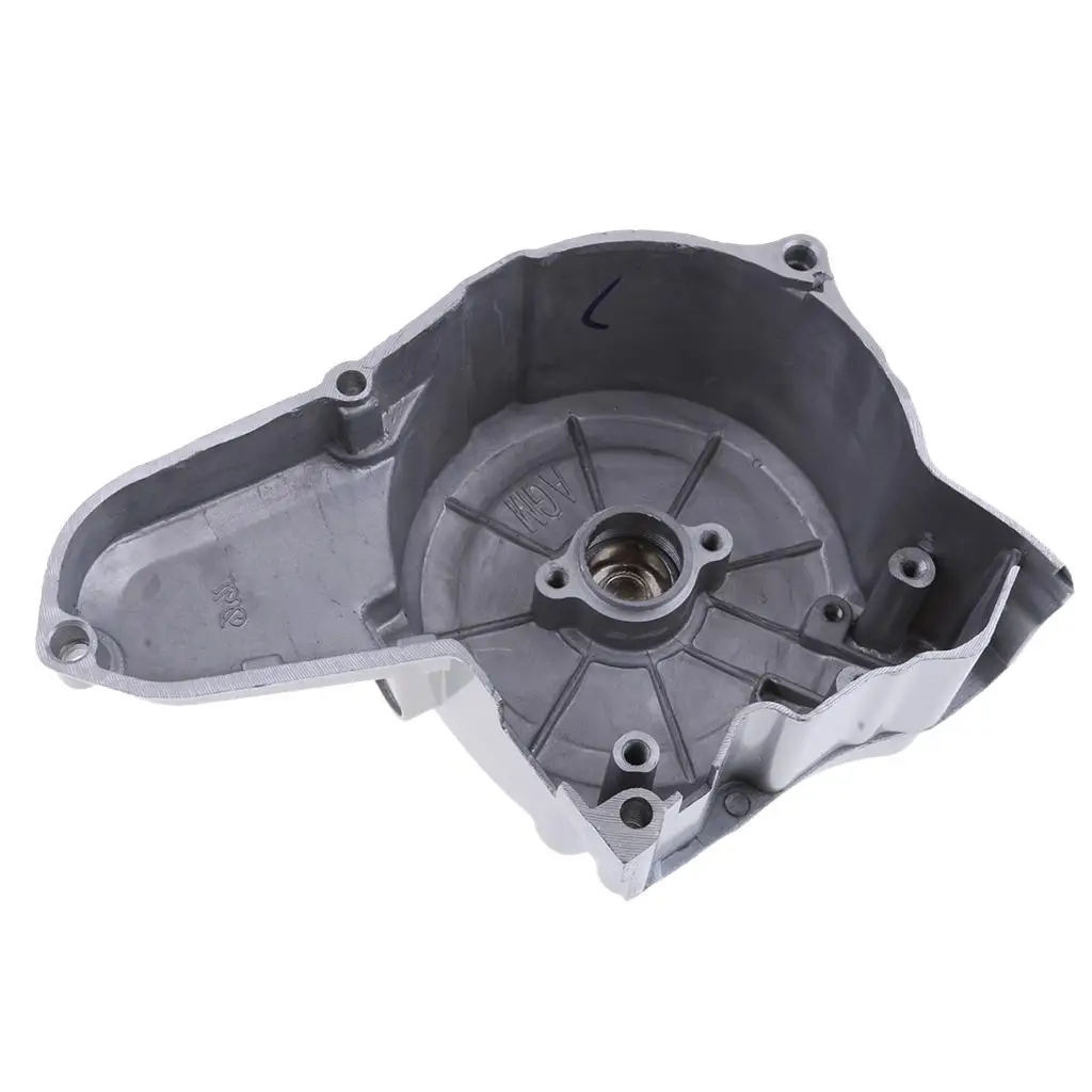 غطاء الجزء الثابت لمحرك الدراجة النارية من الألومنيوم علبة المرافق الواقية المتوافقة مع الدراجة الترابية الرباعية 110cc 125cc #6