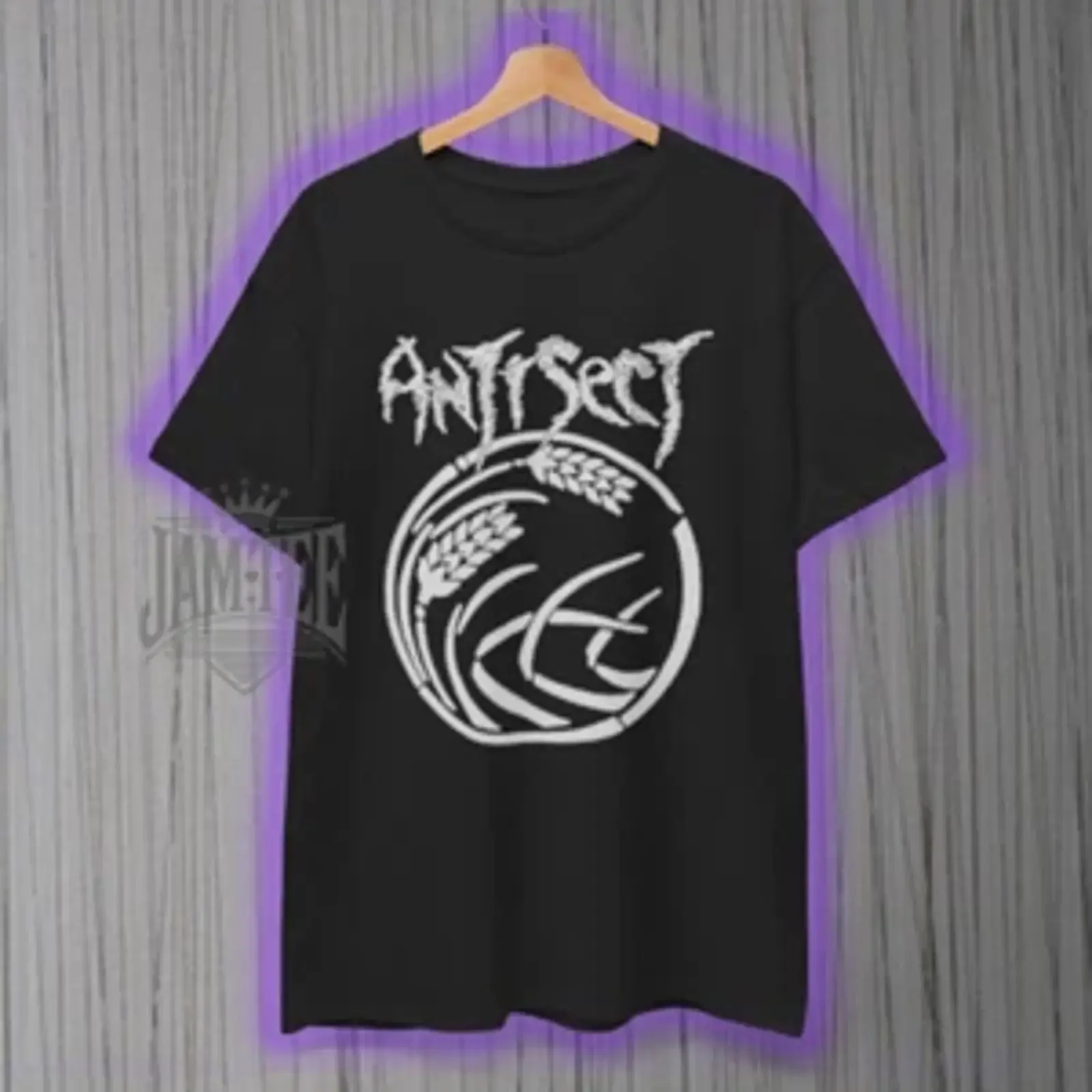 Anti Sect Wheat T SHIRT Punk Crust Grindcore Thrash Metal  vintage Washed Casual Soft Unisex Versatile Stylish streetwear