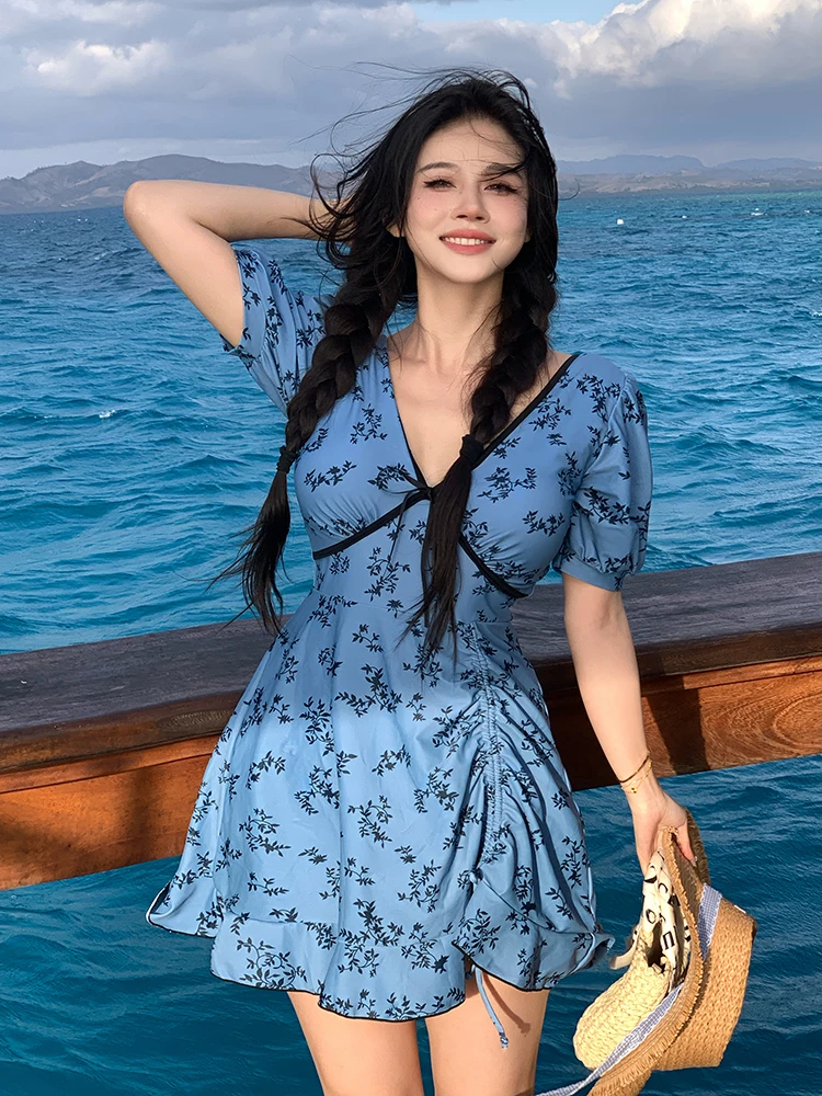 

plus Size Swimsuit for Women Cover up Belly Flattering Design Ideal for Vaion And Swimming Casual Sle Fixed Ch...