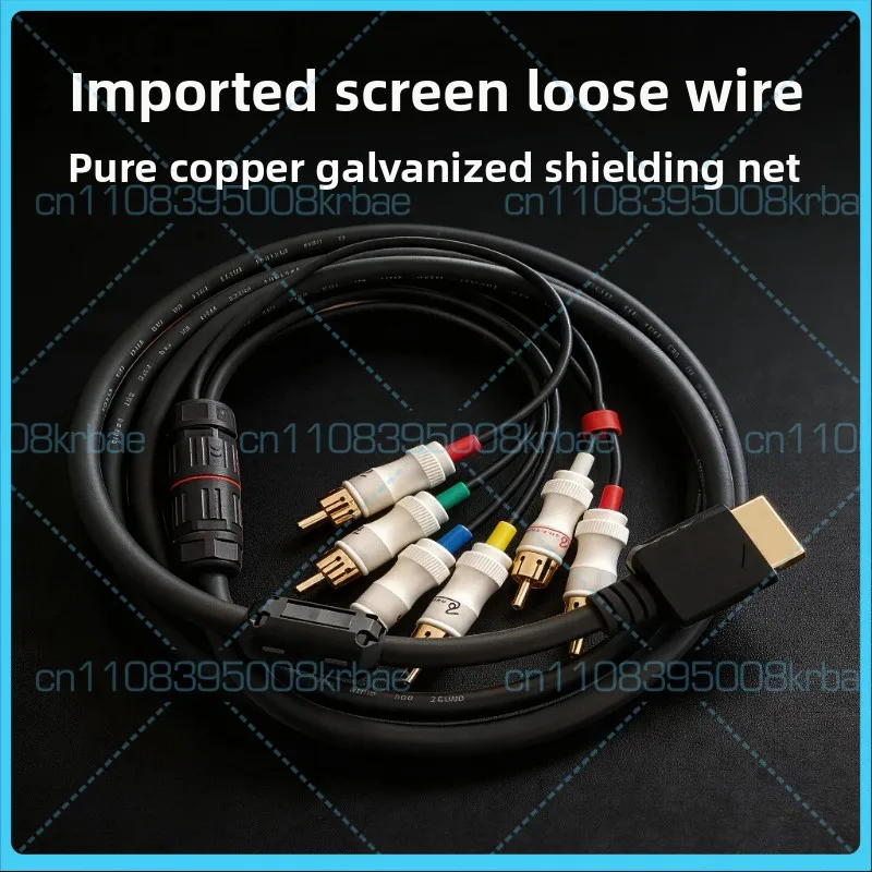 Professional RGBS Video Cable Compatible with PlayStation 1 2 3, Stable Signal Long Service Life