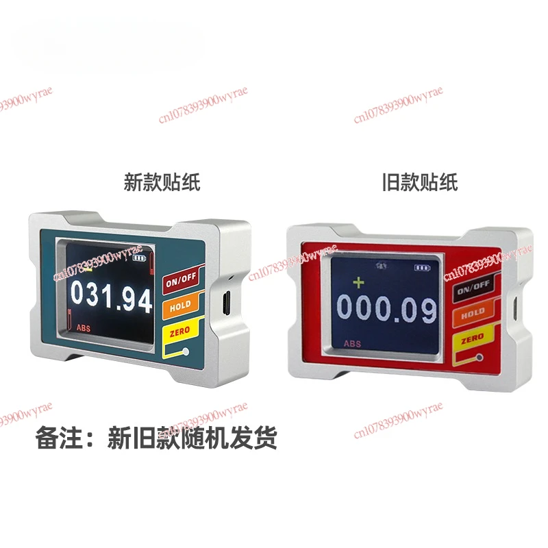 DMI410 Digital Display Inclinometer High Precision Strong Magnetic Single and Double Axis Electronic Level Measurement Sensor