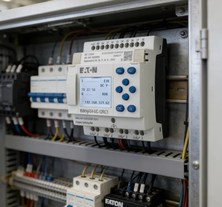 EATON EASY-E4-UC-12RC1 PLC  Programming Relay