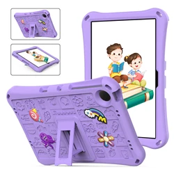 For Samsung Galaxy Tab A9 Plus A9 A7 Lite Tab A 8.0 Kids Students Nontoxic EVA + PC Drop-proof Anti-fall Shock Proof Cover Shell