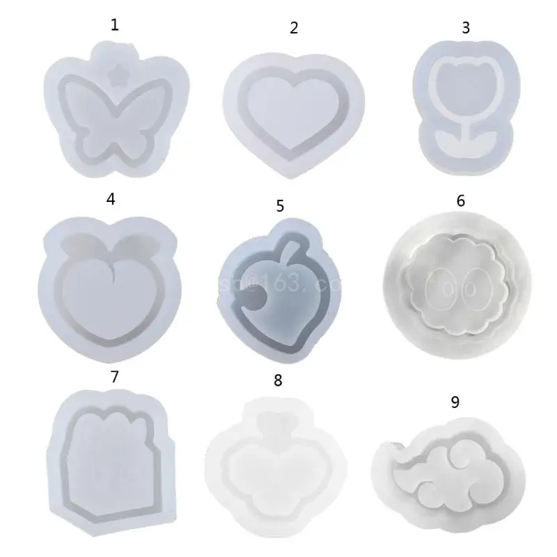 Silicone Mold for Butterfly Love Heart Epoxy Resin Casting