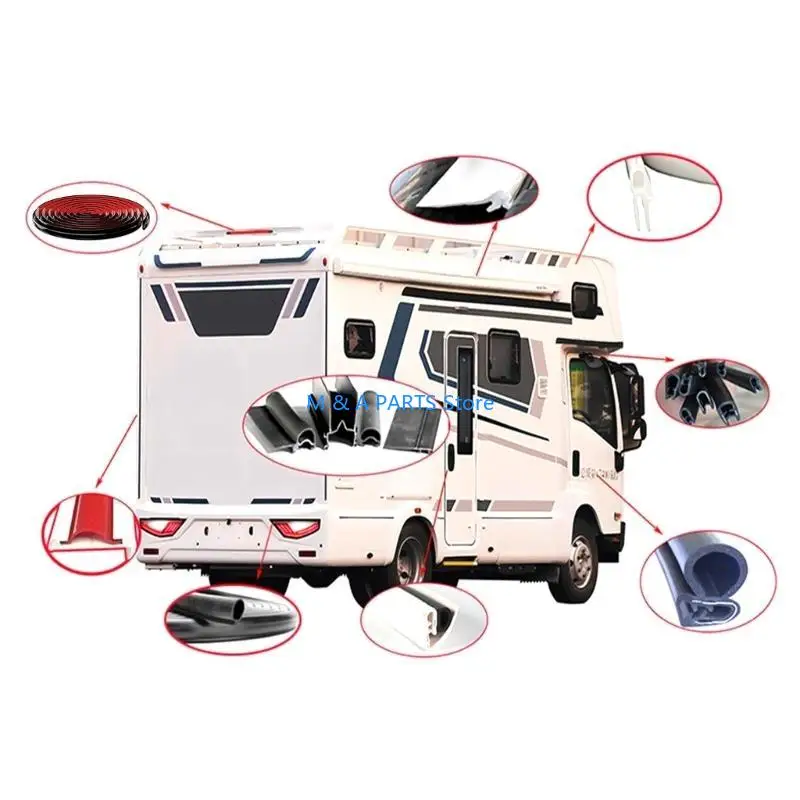 

U1JF Caravans Roof Rain Rain Gutter Water Deflector Drainage Cannel для комфорта кемпинга
