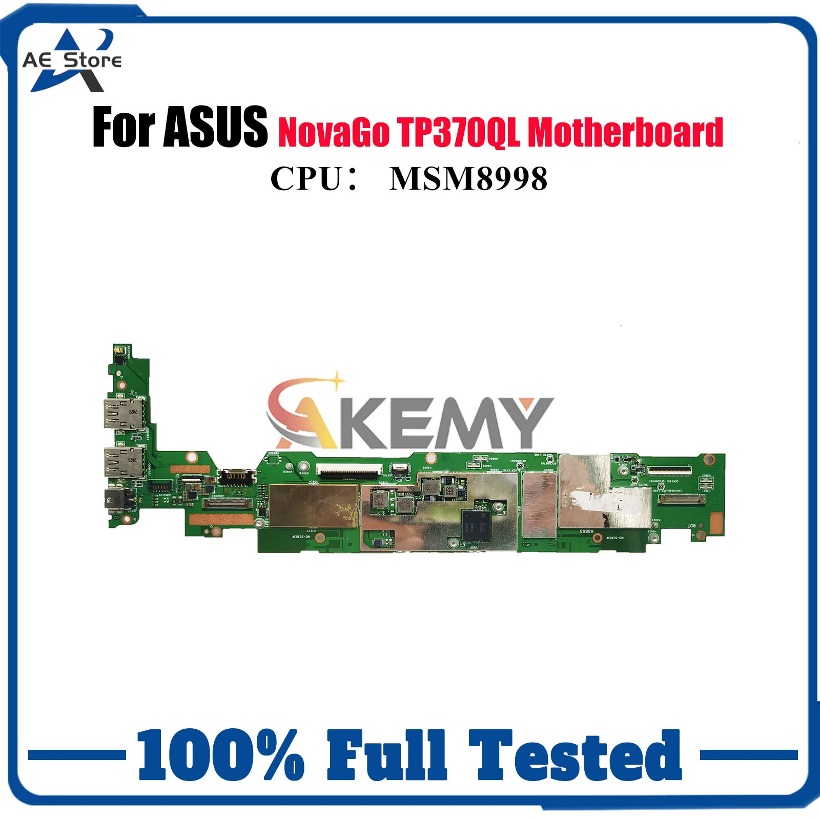 

TP370QL Laptop Motherboard For ASUS VivoBook Flip NovaGo TP370QL TP370 Notebook Mainboard With MSM8998 100% tests OK fast ship