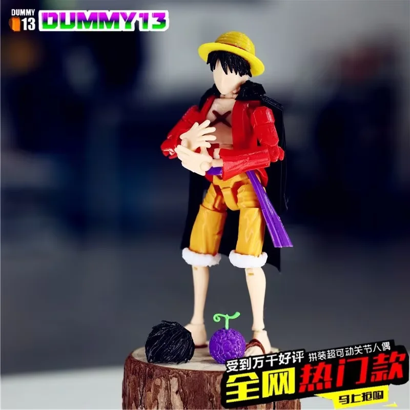 لعبة أونيغاشيما لوفي جير 5 قرد د. لوفي متعددة المفاصل قابلة للوضع على شكل دمية 13 #4