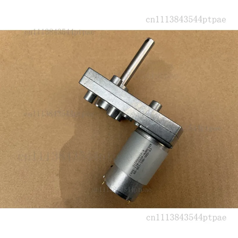 7-shaped 555 Slow Speed All-metal Gear High Torque Reduction Dc Motor 6v ~ 12v