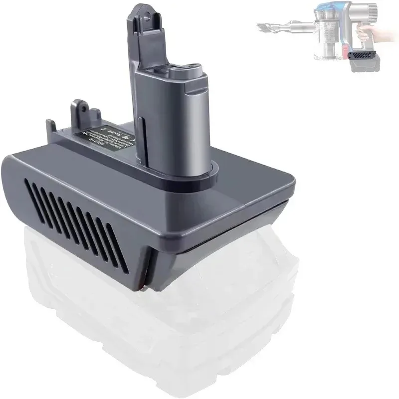 Für Milwaukee 18V Li-Ionen-Akkus, umwandelbar für Dyson Typ B Staubsauger, MIL31B Elektrowerkzeug-Akku-Adapter-Konverter – Detail 8