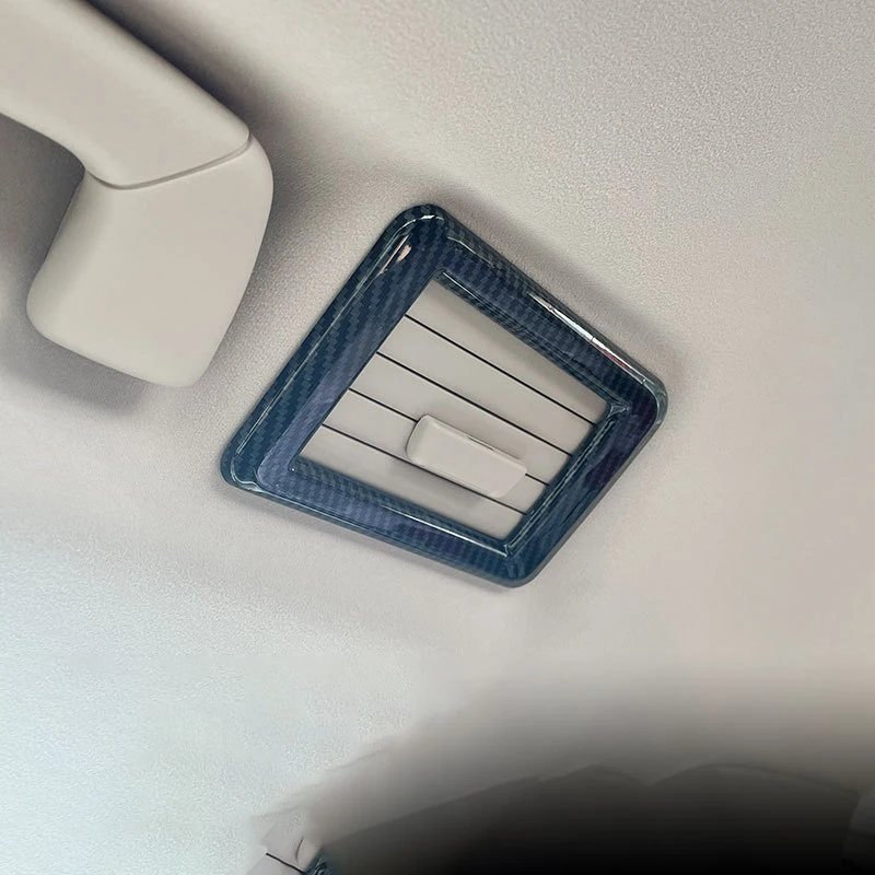 

For Toyota LAND CRUISER LC300 Land Cruiser Rear Seat Roof Air Conditioning Outlet Bright Frame Interior Decoration