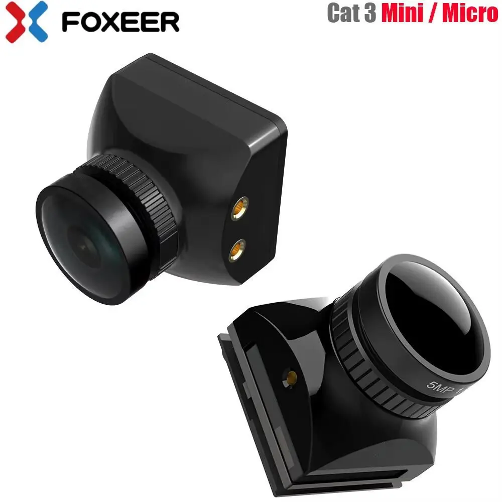 Foxeer Mini Cat / Micro Cat 4 1200TVL Starlight 0.00001Lux FPV Camera Low Latency Low Noise FPV Camera For RC FPV Racing Drone