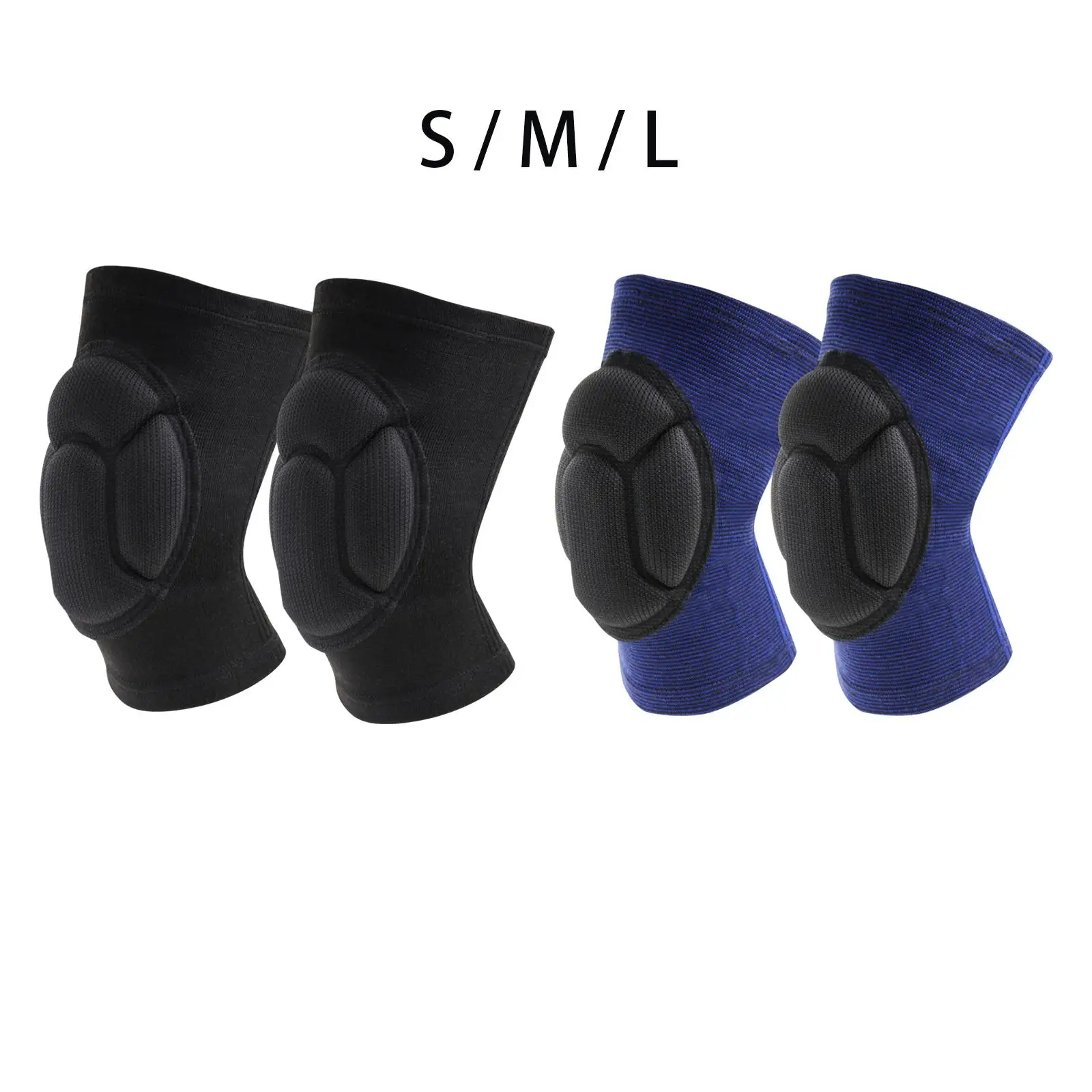 1Pair Knee Pads Working Cleaning Wrestling Volleyball Work Protective Sleeve