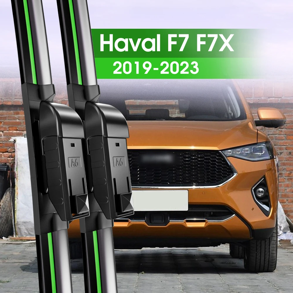 

2pcs Front Windshield Wiper Blades For Great Wall Haval F7 F7X 2019-2023 2020 2021 2022 Windscreen Window Accessories