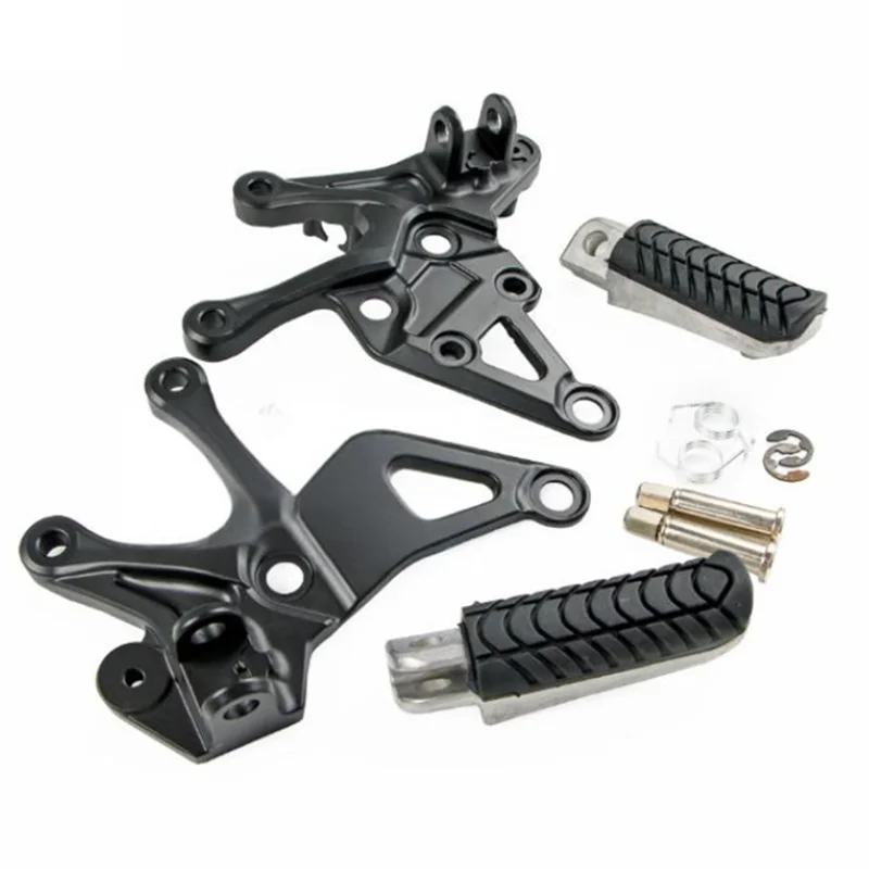 

Motorcycle Accessories Front Driver Foot Pegs Bracket Assembly For Kawasaki Z900 2017-2021 Foot Rest Pedals-Boom