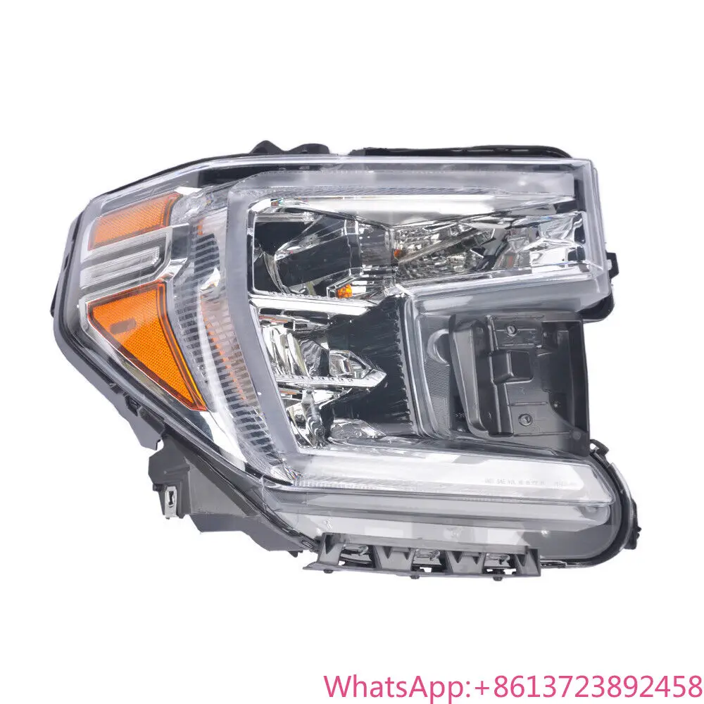 

Halogen Headlight OE Replacement Front Lamp for 2019-2022 GMC SIERRA 1500 W/o LED Signal Lamp Headlamp GM2502495 84772473