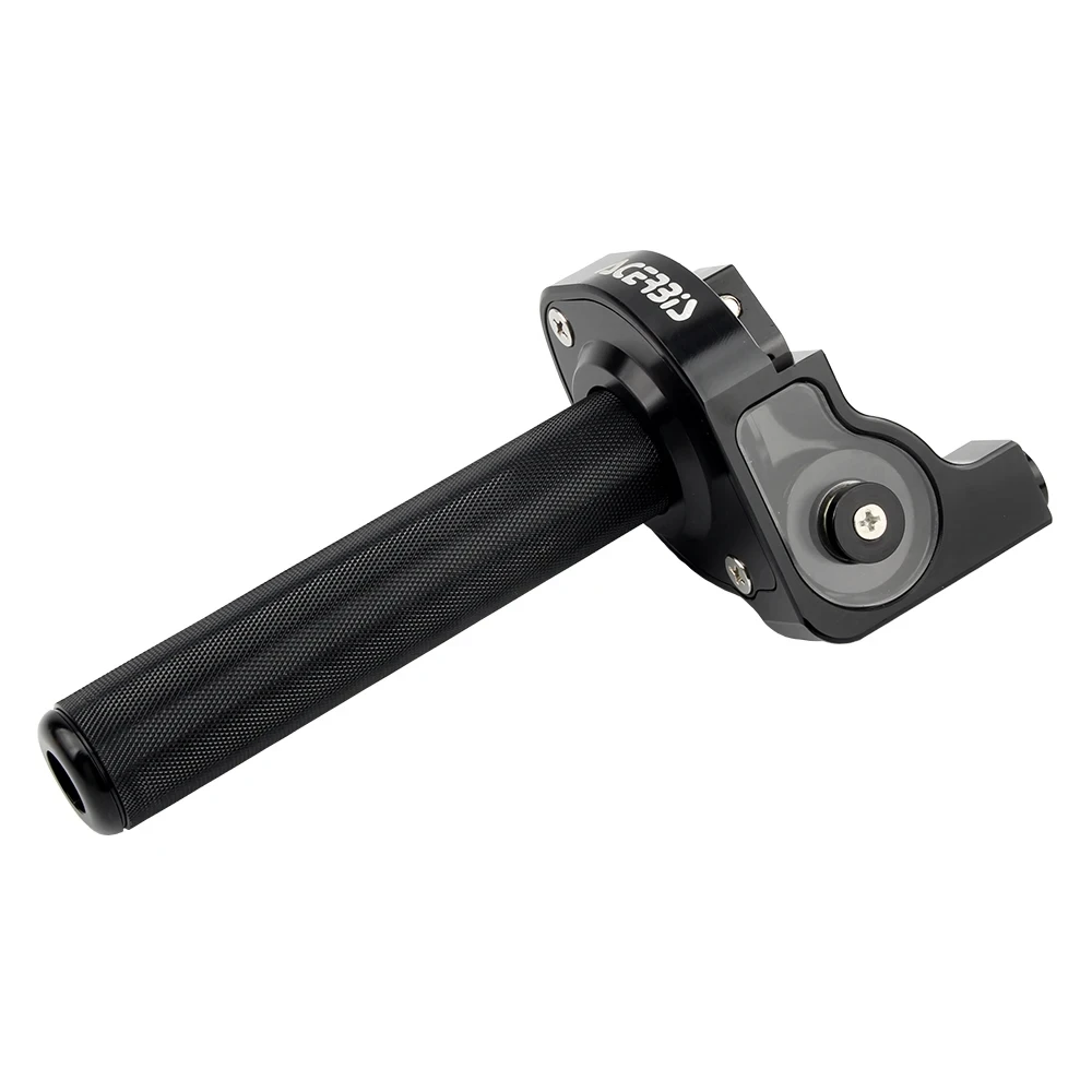 Manopola acceleratore a torsione CNC in alluminio da 7/8'' con cavo di ricambio per moto da cross, quad, ATV, Pit Bike 50cc 125cc 150cc 250cc