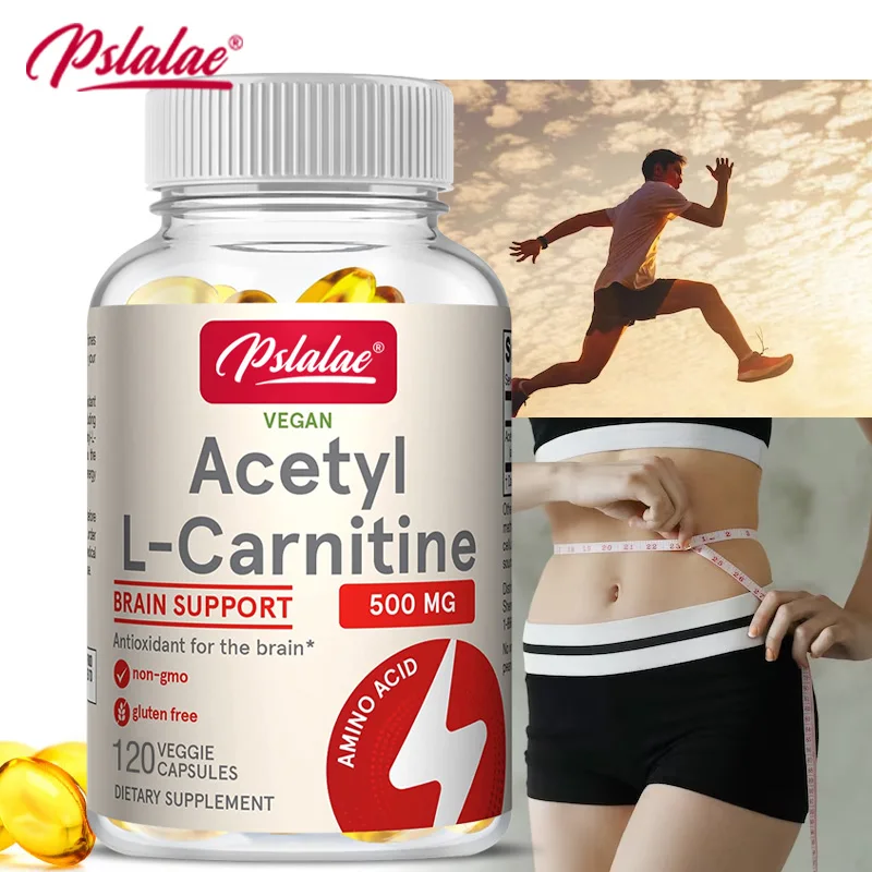 

Acetyl-L-Carnitine Capsules - Natural Energy Production, Supports Memory and Concentration, Promote Heart Health
