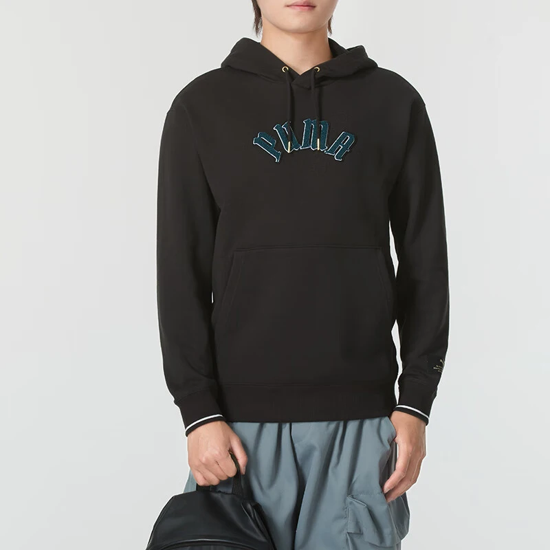 

Оригинальная осенняя новинка Puma: мужская классическая комфортная спортивная повседневная трикотажная толстовка с капюшоном 628975-01