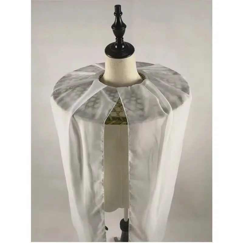 أزياء أنيمي شيه ليان التأثيرية تيان غوان Ci Fu Xielian أزياء تنكرية باروكات علوية دعامة الهالوين للرجال والنساء ملابس هان فو البيضاء