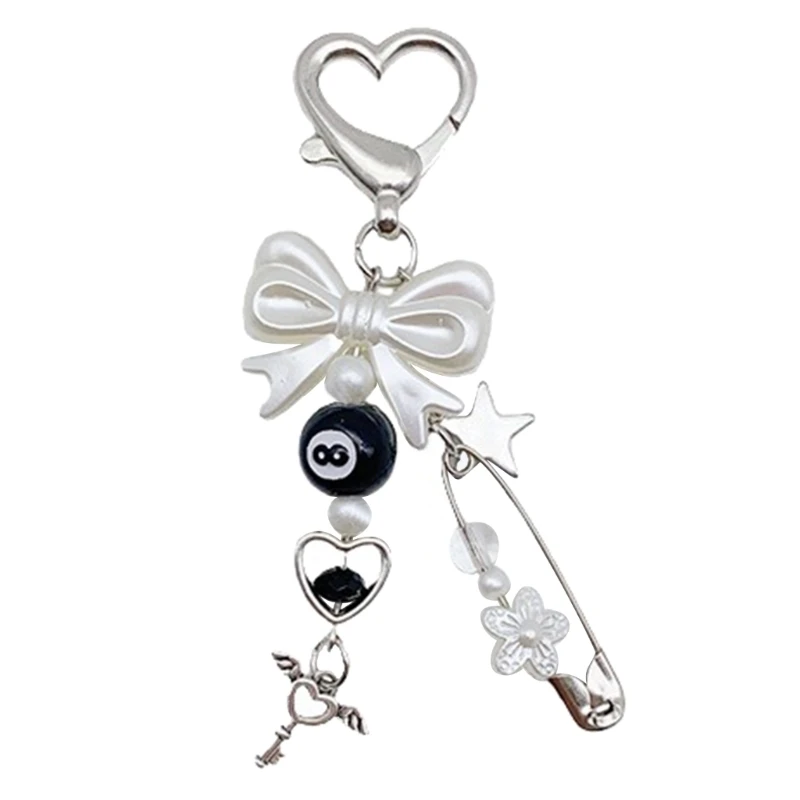 Butterfly Star Pendant Phone Charm Keychain