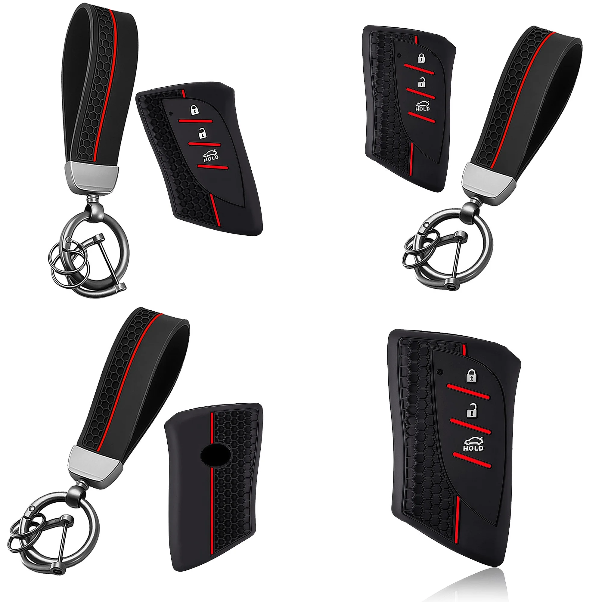 Silicone Car Key Fob Cover For Lexus NX RX ES GS IS LS UX 200 250 300h 350h 450h Accessories
