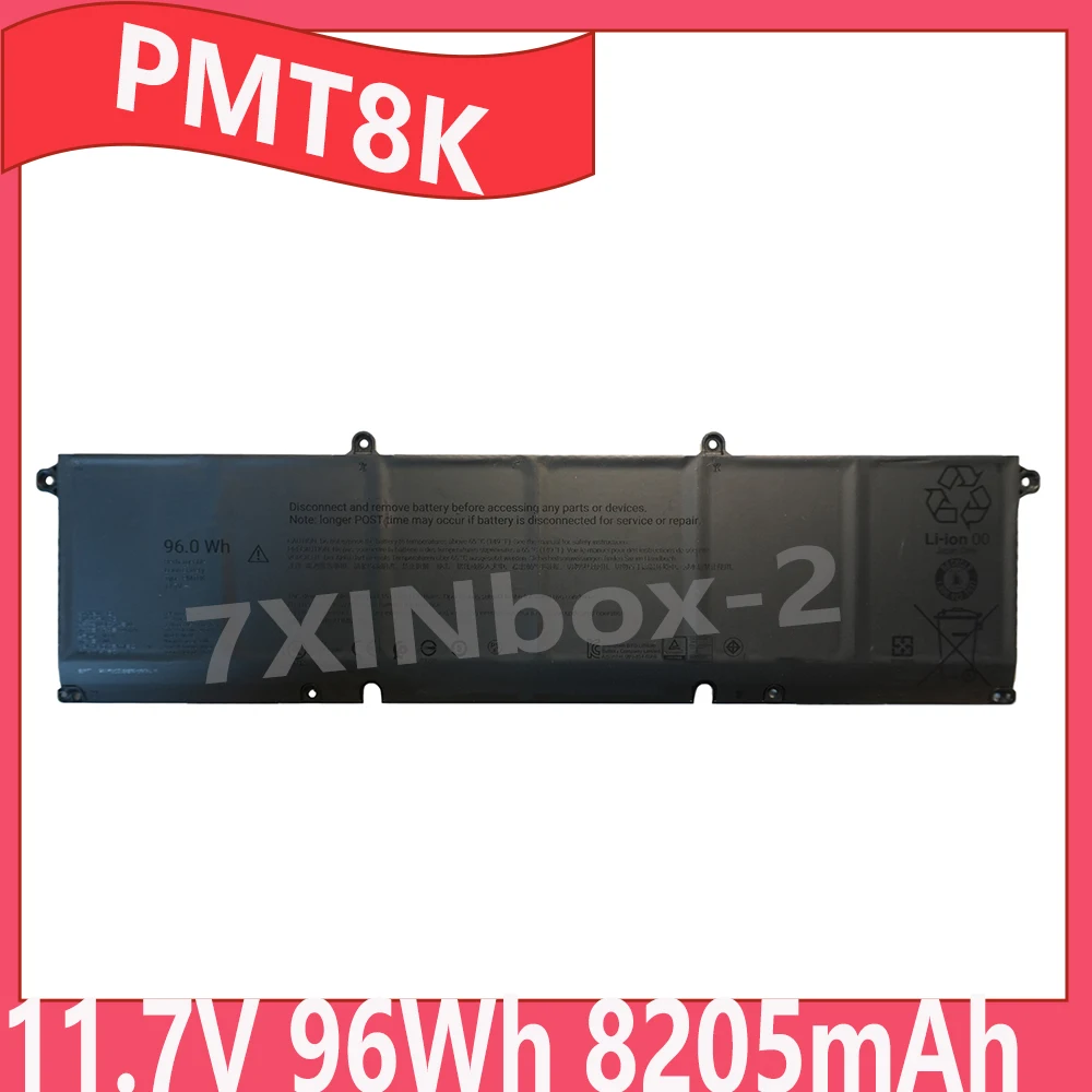 

New PMT8K 11.7V 96Wh 8205mAh Laptop Battery For Dell Alienware 16 Aurora 18 Area-51 AA18250 PJ7JP 0PJ7JP