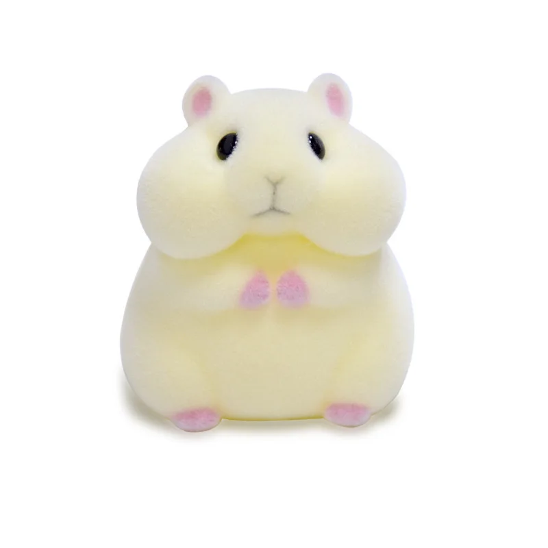 Original hamster ornament, PVC vinyl plush toy, doll machine, twisted egg toy, gift, cute animal ornament