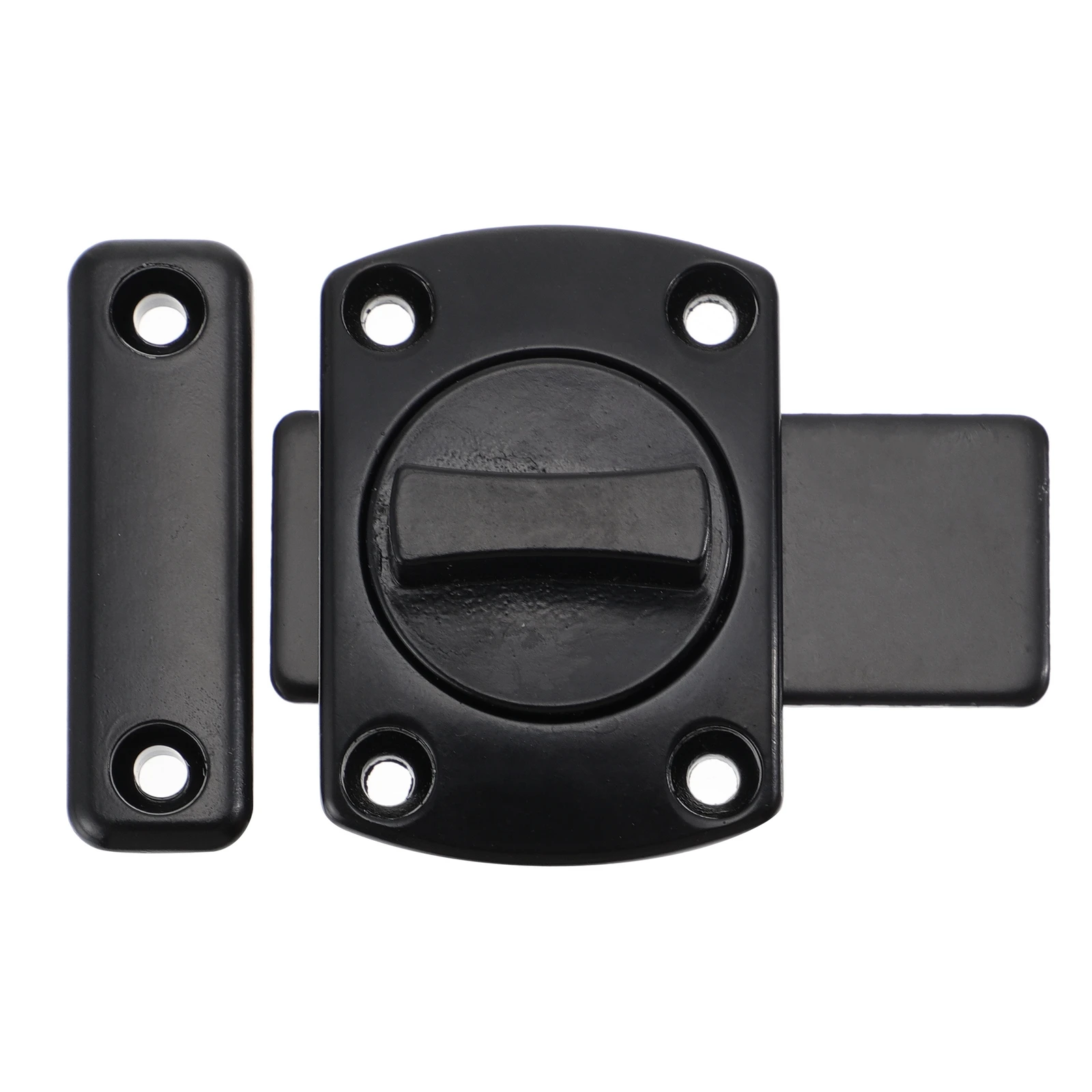 

1pc Heavy Duty Door Latch Lock Zinc Alloy Hardware Sliding Bolt Replacement Compact Size Easy Installation Classic Colors Simple