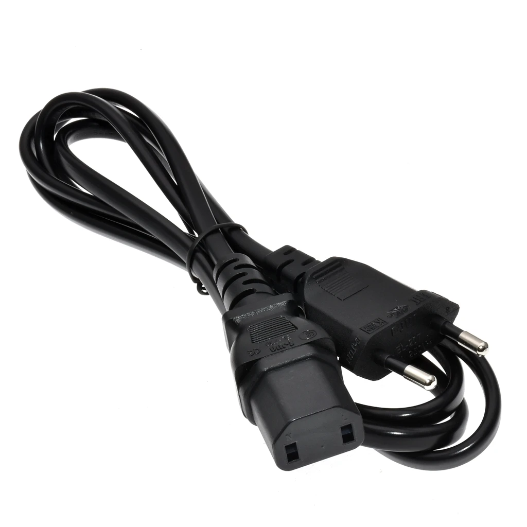 Spina maschio universale a 2 poli a IEC320 C17 Adattatore femmina Cavo di alimentazione CA per PS4 Pro Cavo di ricarica alimentatore standard UE/USA