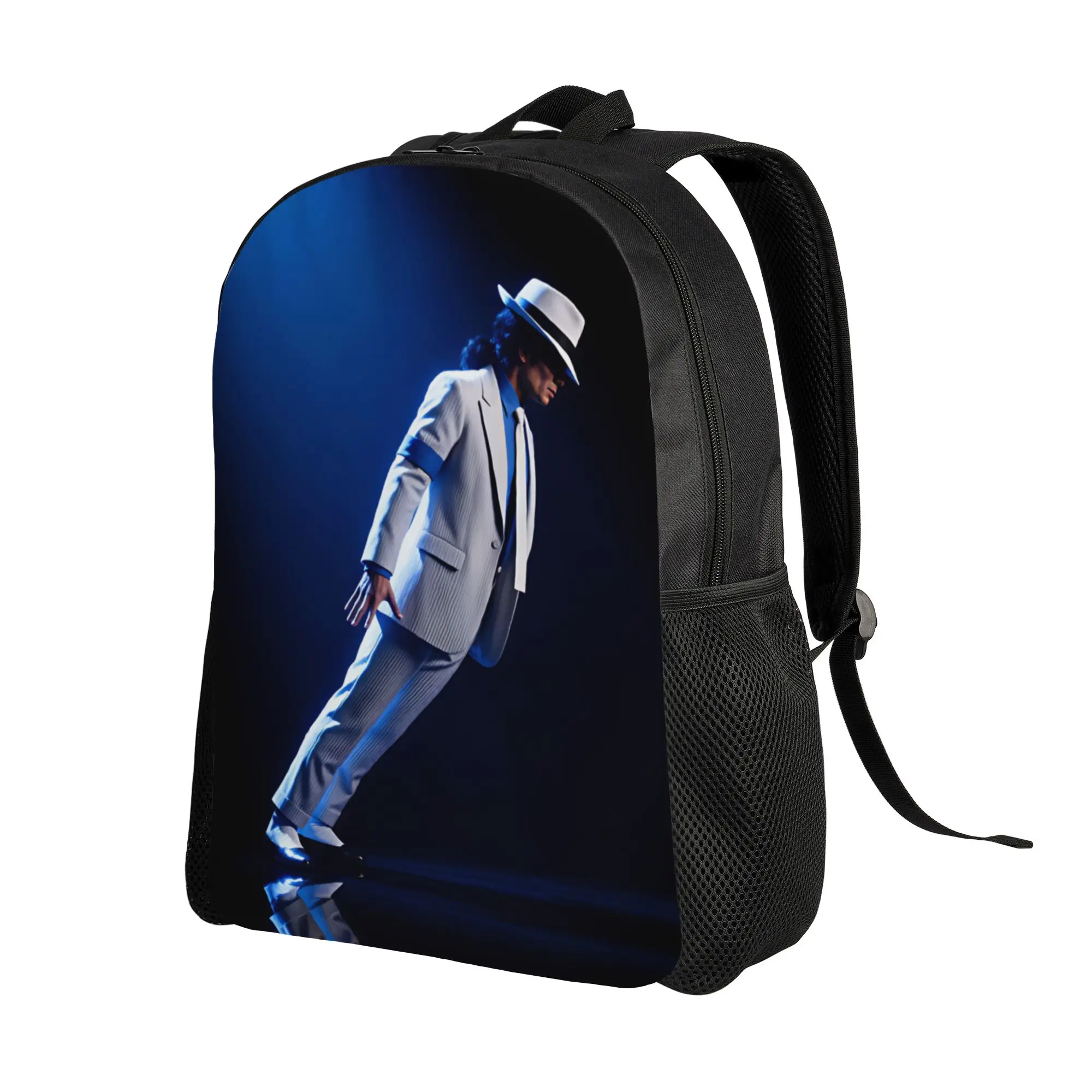 M-Michael Jacksons Backpack  Cute Backpacks Women Men Hiking Breathable School Bags Design Rucksack
