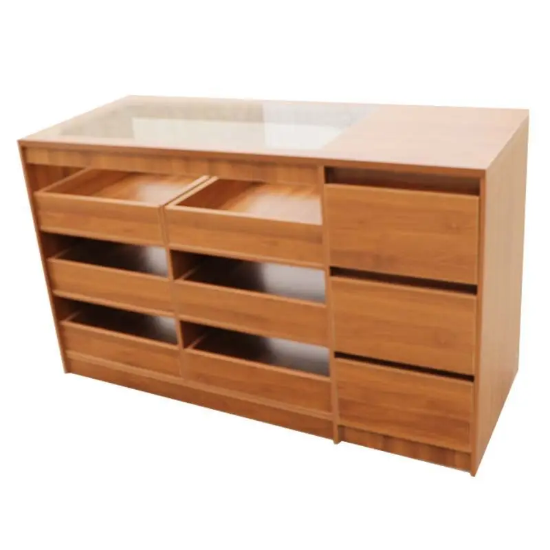 Clothing store Internet celebrity cashier Nakajima cabinet Flowing water table Display table Ornament jewelry display case Bar