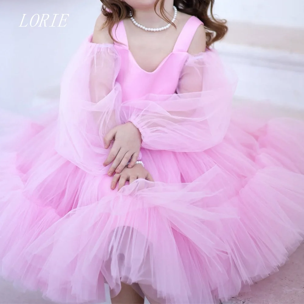 

LORIE Sweet Luxury Dress For Girls Spaghetti Strap Girl Communion Birthday Gowns Daily Child Ceremony Girl Dress Customized 2026