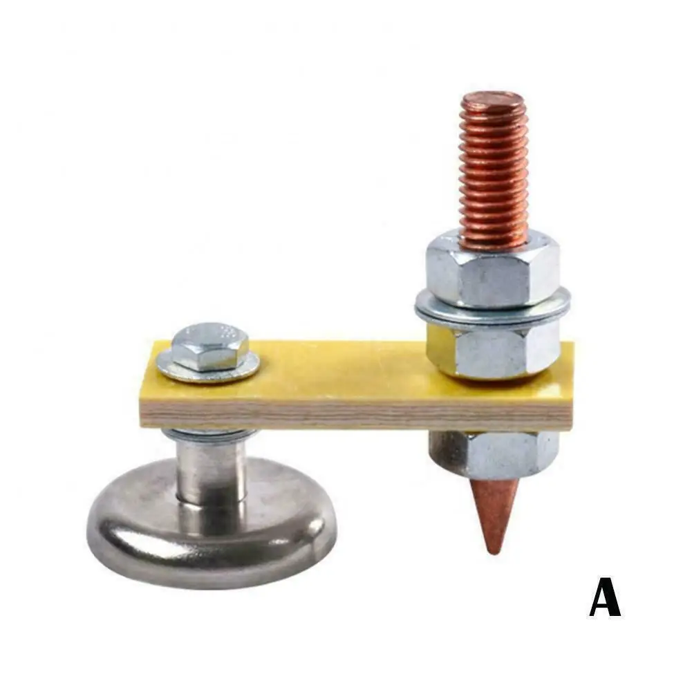 Imagem -02 - Cabeça Magnética Forte do Ímã da Soldadura Suporte da Braçadeira Aterrando o Dispositivo Elétrico Soldador para o Reparo Mecânico 1pc