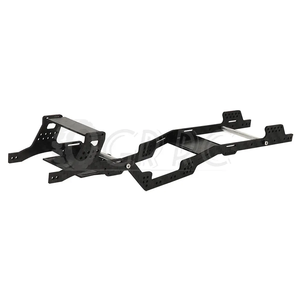 1:24 LCG Carbon Fiber Chassis Kit Frame Girder for 1/24 RC Crawler Axial SCX24 Jeep Gladiator Car Upgraded Parts