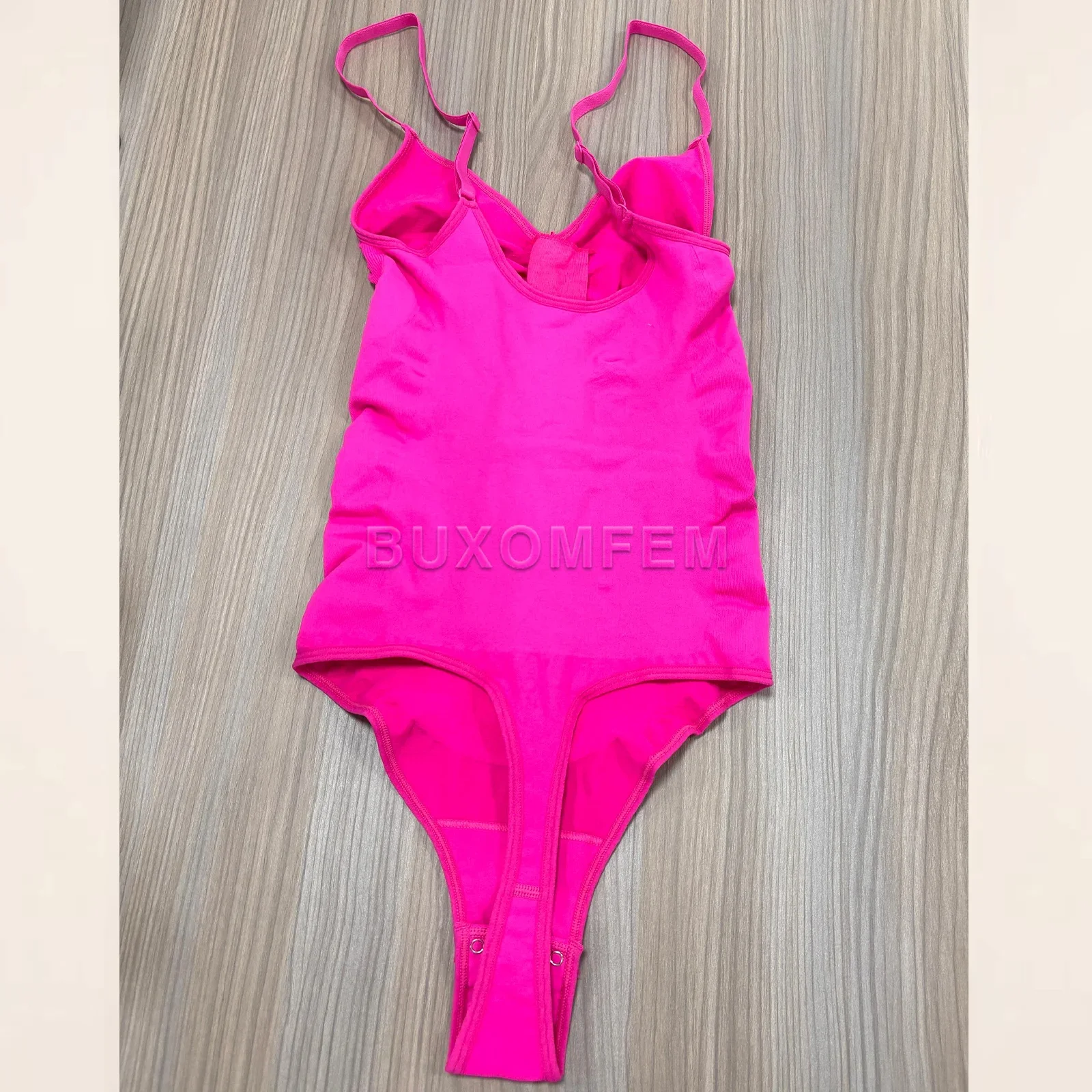 Damen ärmelloser, figurbetonter Jumpsuit: Dehnbar, atmungsaktiv, farbenfroh, bauchkontrollierend, für den Strand, Triangel-Shapewear – Detail 20