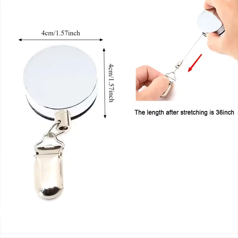 

Автоматический выдвижной настенный держатель для полотенец с кабелем из нержавеющей стали и прочным зажимом, регулируемое натяжение