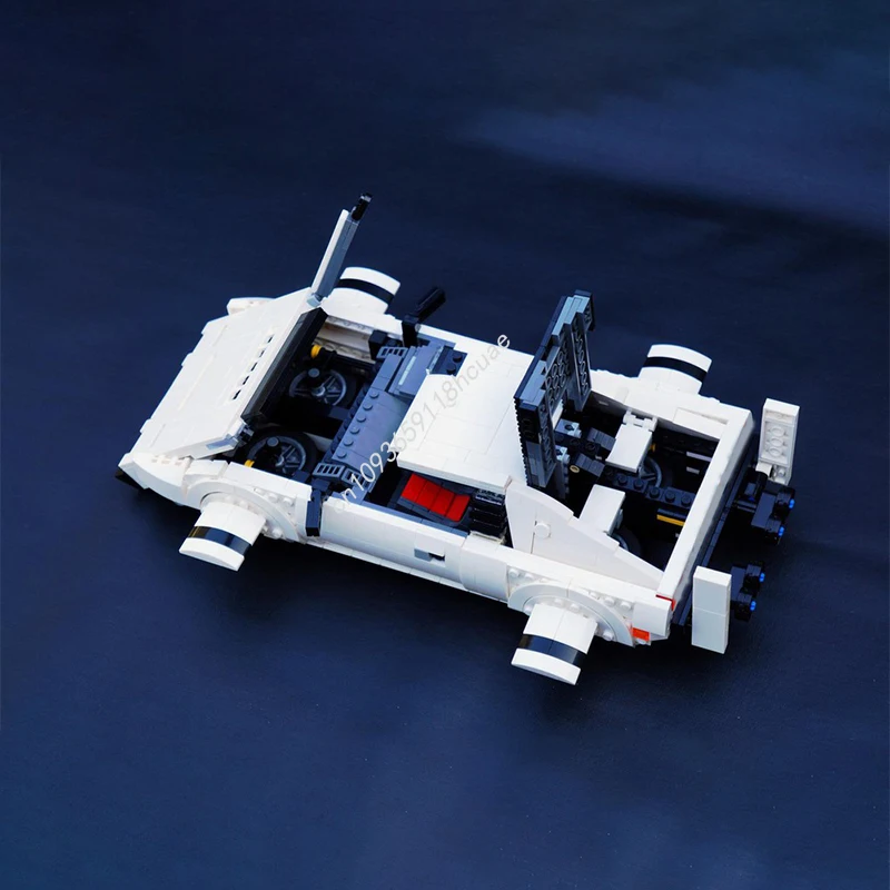 1543PCS MOC James BondS's 1977 Lotus Esprit S1, Wet Nellie Sports Car Model Building Block Stacking Brick Creative Toy Kid Gift