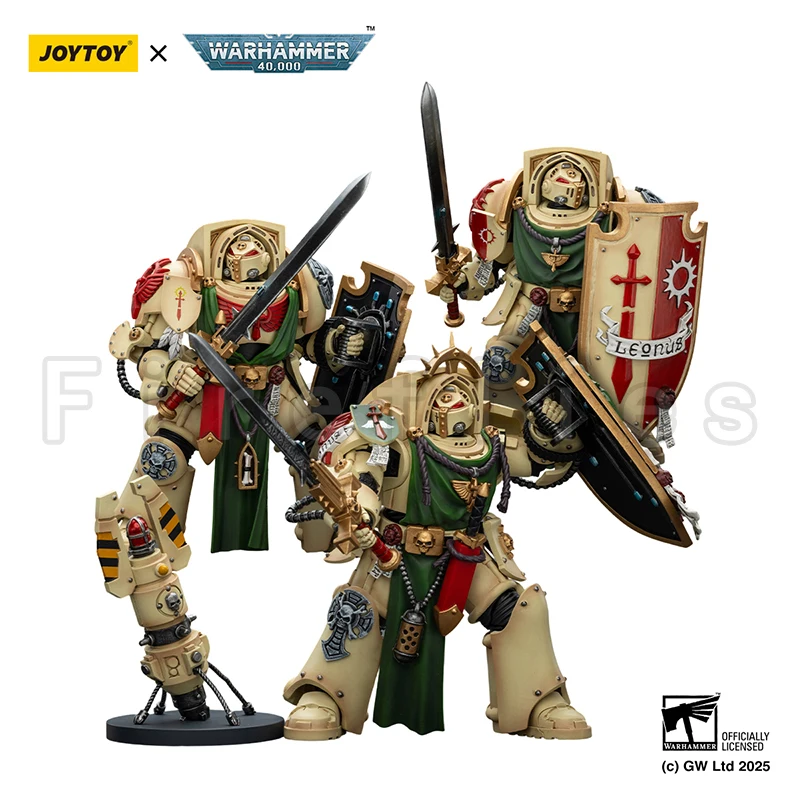 Figura de acción JOYTOY 40K Dark Angels Deathwing Knight, modelo de Anime, juguete, 1/18
