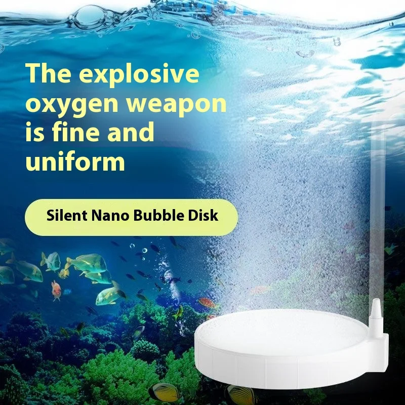 35/50/80/100mm Fish Tank Aquarium Nano Air Stone Oxygen Aerator Air Bubble Pond Pump Hydroponic Oxygen Supply Accessories