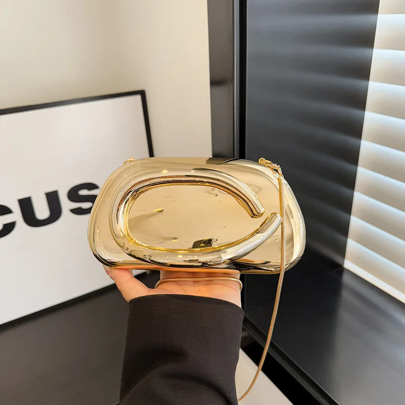 

Fashion Elegant Metal Closure Box Shaped Crossbody Bags Women Evening Bags Wedding Mini Ladies Wallet Party Cute Purse ClutchBag