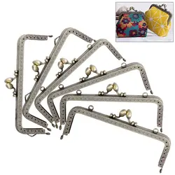 Vintage Pattern Purse Frame Kiss Clasp Metal Purse Clasp Frame Bag Kiss Clasp Lock Purse Frame Bag Frame Buckle Bag Hardware