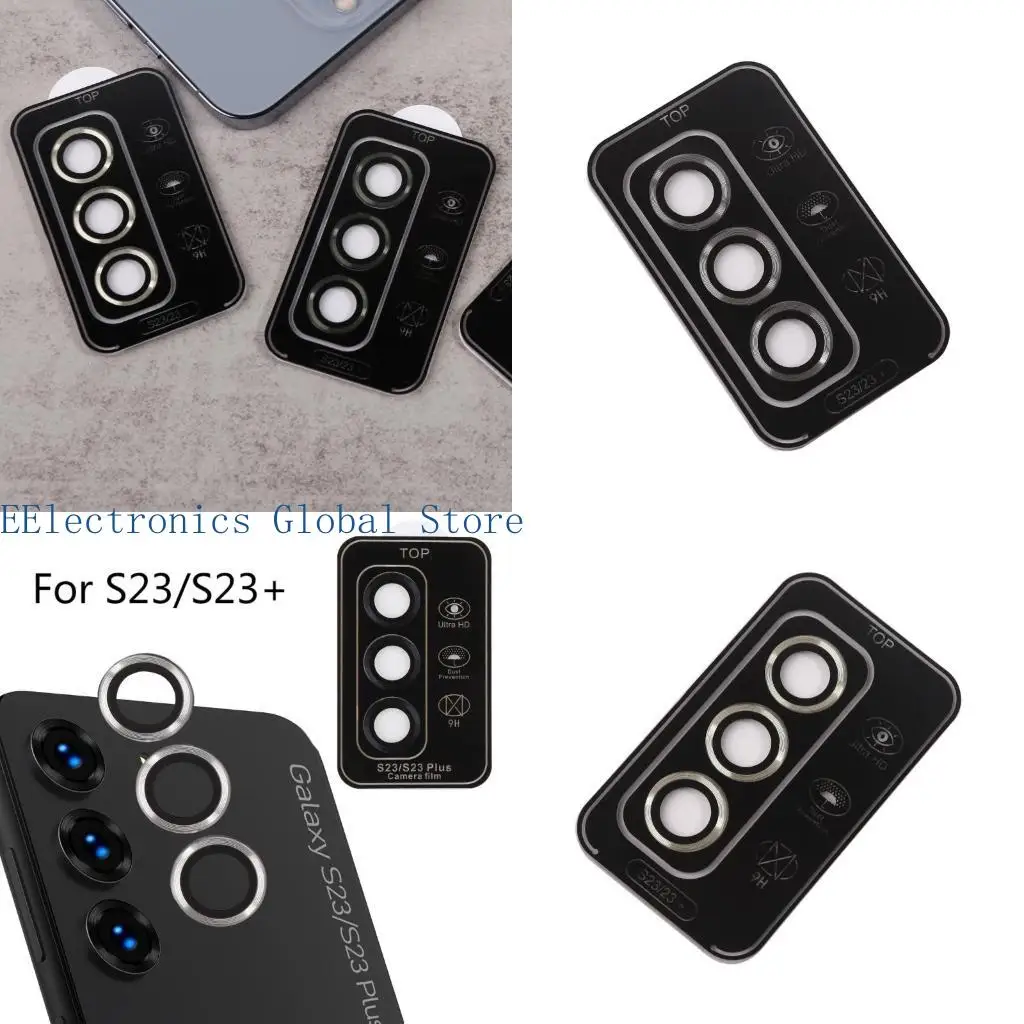 

462B Стекло для камеры для камеры для SAMS23/S23+ Защитное покрытие с защитой камеры с модернизатором с мошенничеством.