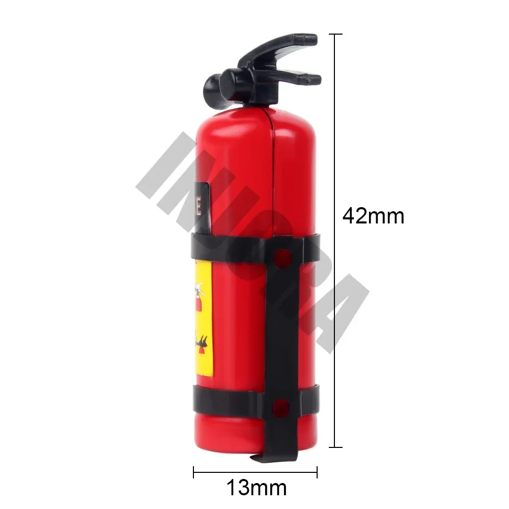 INJORA RC Car Accessories Plastic Fire Extinguisher for 1/10 Rock Crawler Axial SCX10 90046 Capra TRX4 VS4-10 Gen8