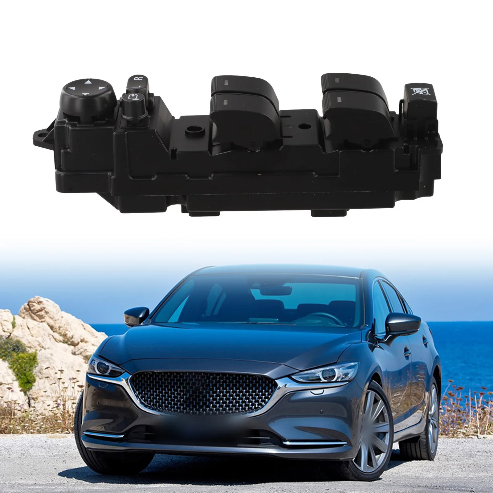 

Replacement Left Side Power Window Switch for 6 GH 0713 GS1E66350A OEM Number GKL266350A Fits 6 Hatchback and Estate