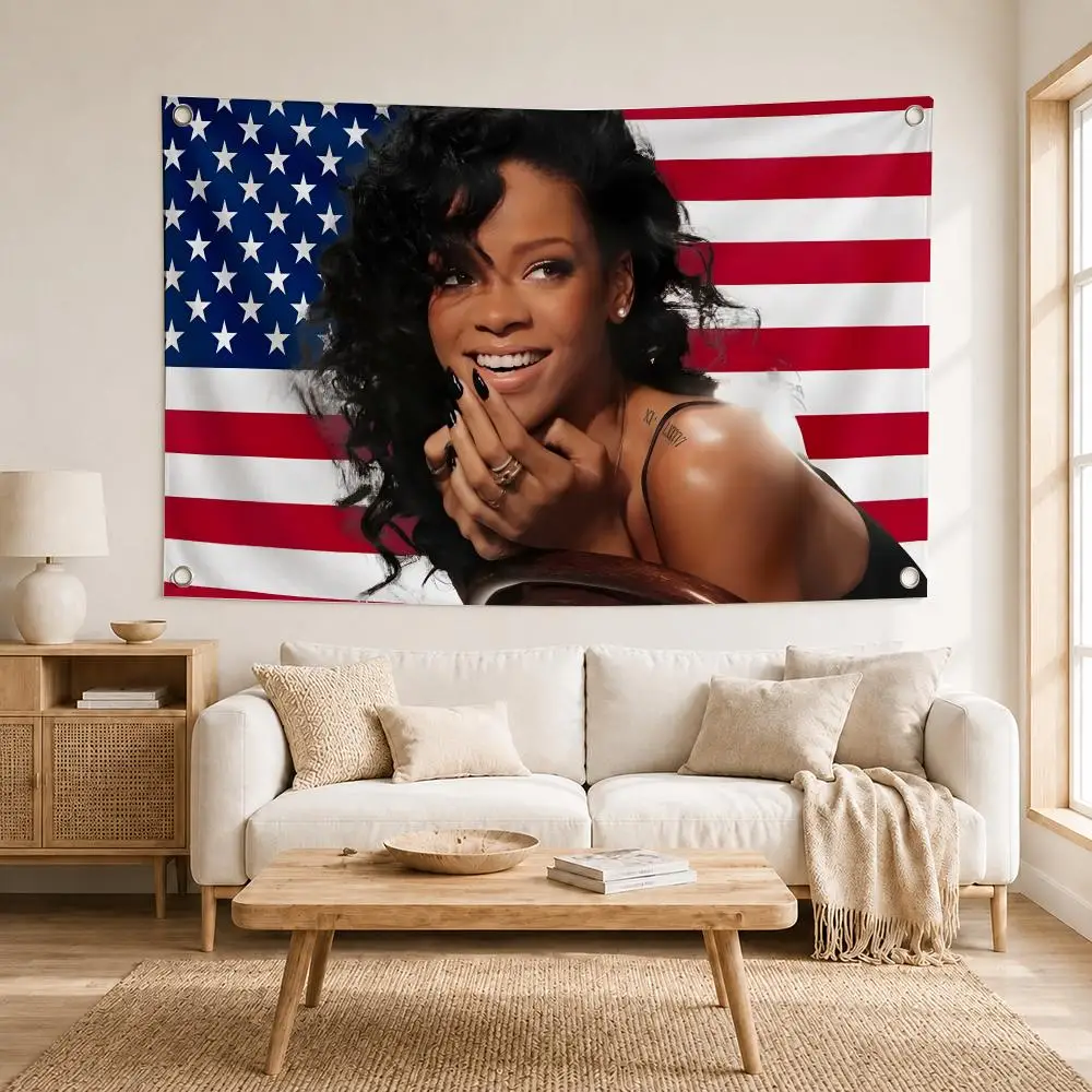 R-RIHANNAS Flags Decoration Outdoor Picnic Party Art Hanging Home Camping Party Banner