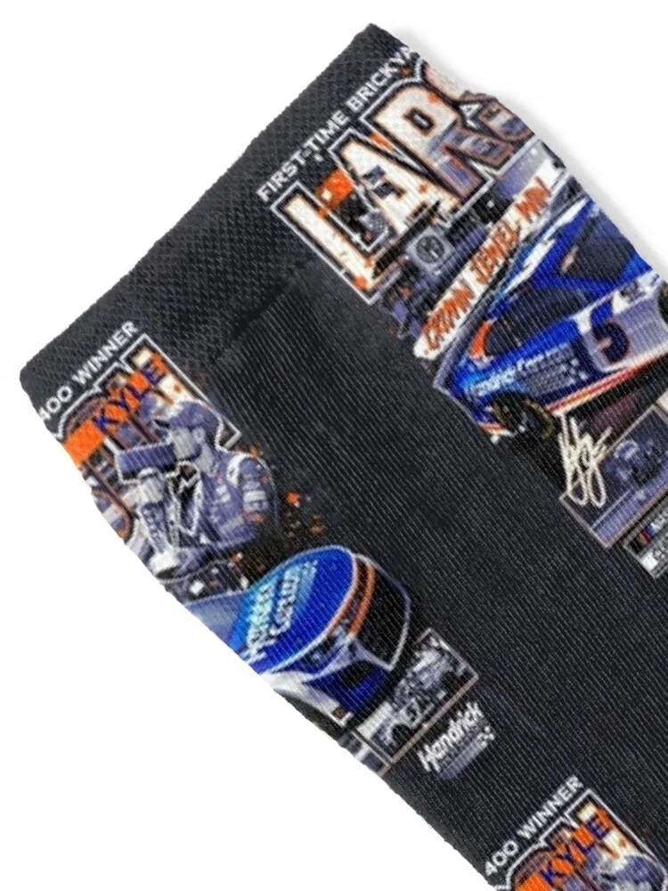 Kyle larson Socks football ankle crazy happy Socks Men Women's