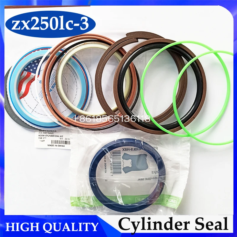 ZX250-3 ZX250LC-3 Boom Arm Bucket Seal Kit For Excavator Hydraulic Cylinder Oil Seal Repair Kit