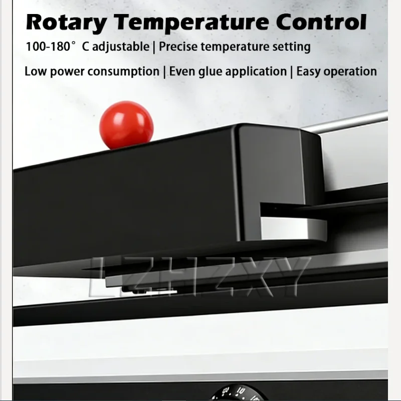 

220v Hot Melt Glue Binding Machine Contract Document Binding Machine File Cover Bindin g Small Manual Desktop Binding Machine