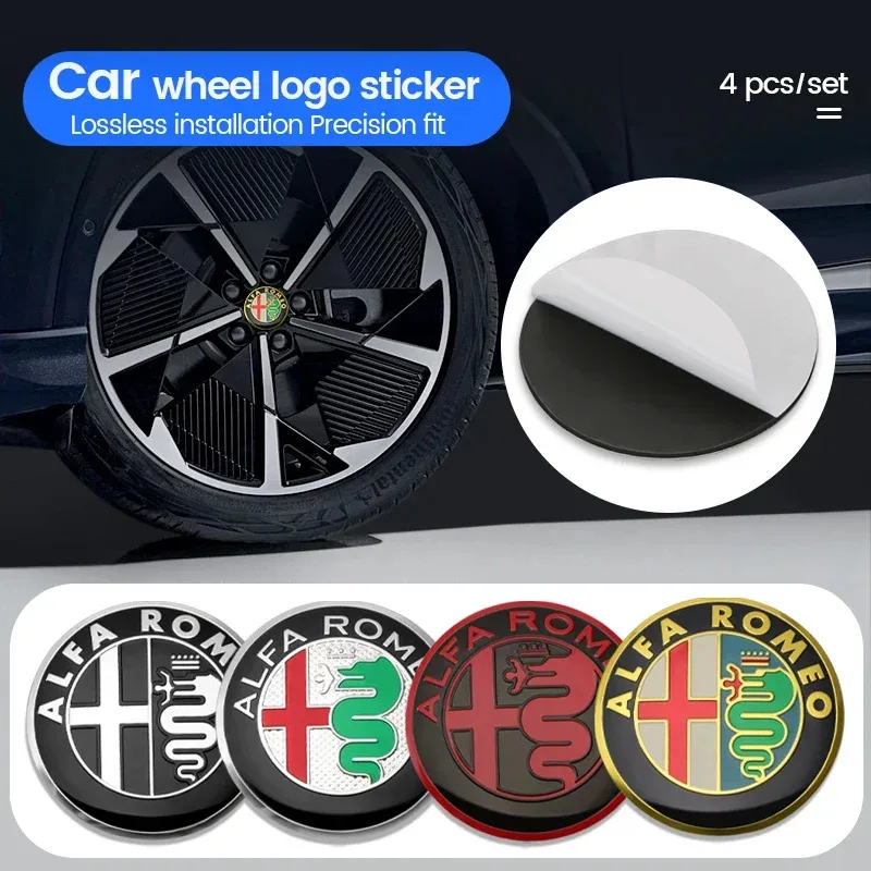 4Pcs 56Mm Aluminum …