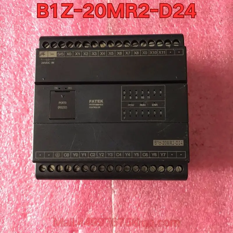 

Second-hand B1Z-20MR2-D24 PLC controller functional test is normal